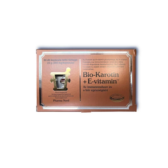 Bio-Karotin+E-vitamin kapszula 60db