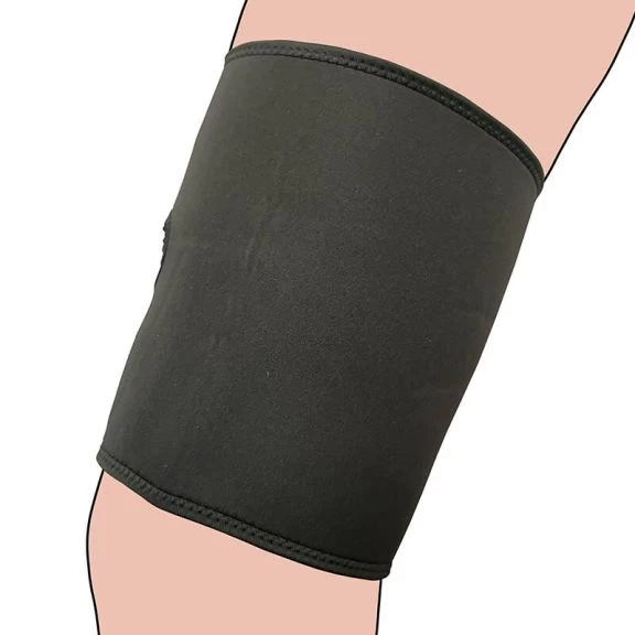 Ezüst ion izzasztó combvédő