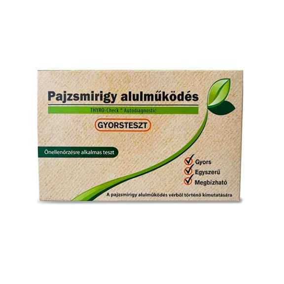 Pajzsmirigy alulműködés gyorsteszt