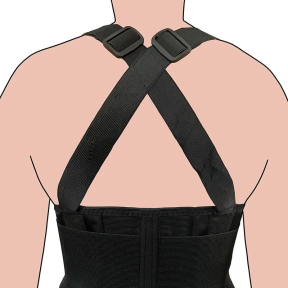 Felfüggesztékes deréktámasz öv 2