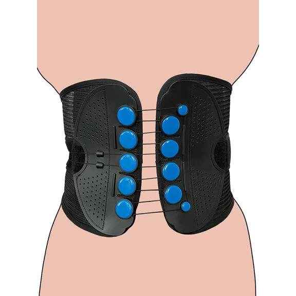 Zsinóros derékvédő