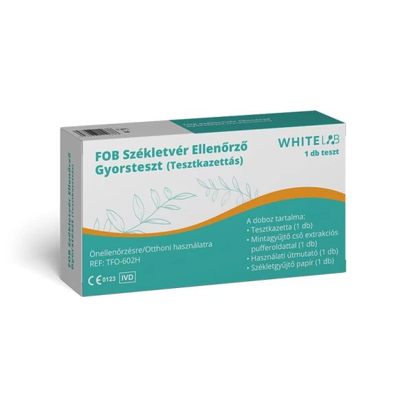 FOB Székletvér Ellenőrző Gyorsteszt(Tesztkazettás)