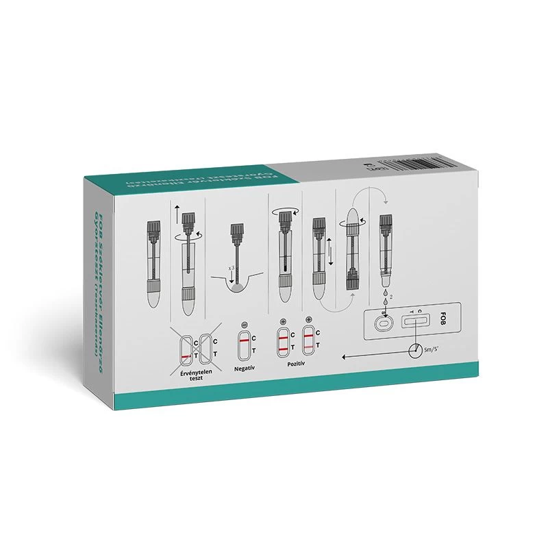 FOB Székletvér Ellenőrző Gyorsteszt(Tesztkazettás)
