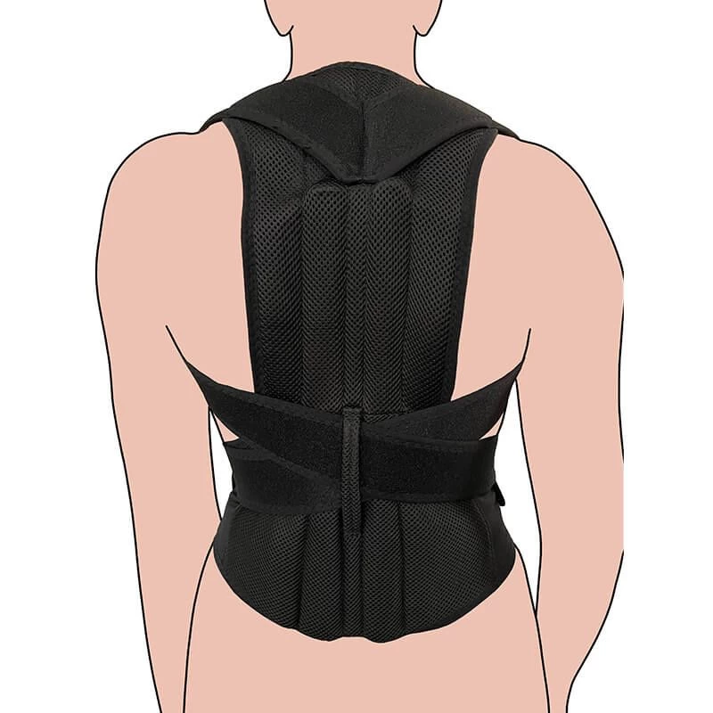 Testtartásjavító (szivacsos,hálós)