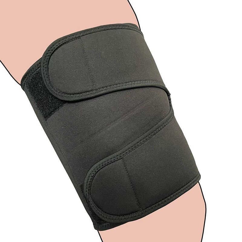 Ezüst ion izzasztó combvédő