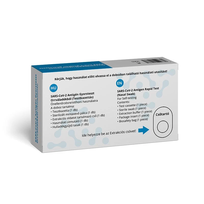 COVID-19 Antigén Gyorsteszt Orrváladékból